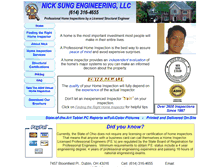 Tablet Screenshot of nicksungengineering.com